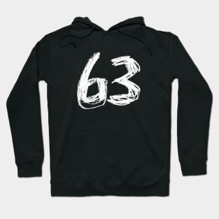 1963, 63 Hoodie